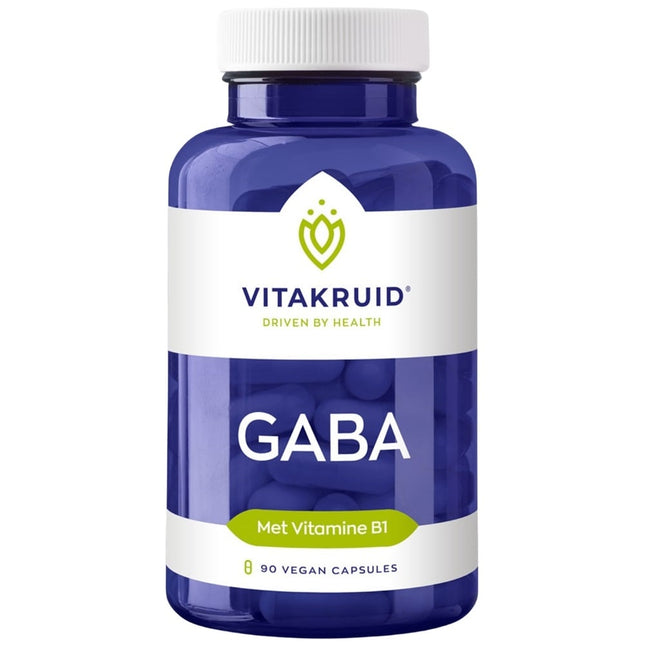 Vitakruid GABA met Vitamine B1 - 90pcs