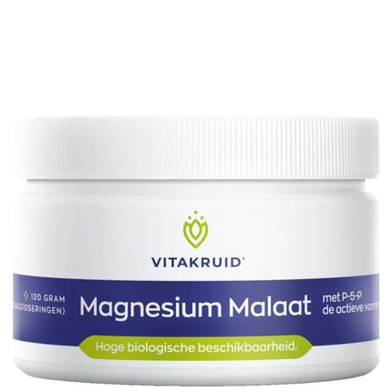 Vitakruid Magnesium Malaat met P-5-P - 120gr