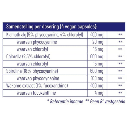 Vitakruid Marine Fytoplankton - 120pcs
