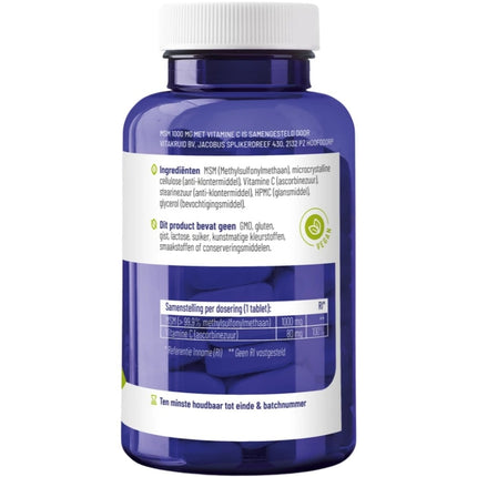 Vitakruid MSM 1000 mg met vitamine C - 120pcs