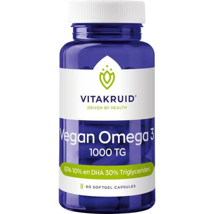Vitakruid Vegan Omega-3 1000 TG Capsules