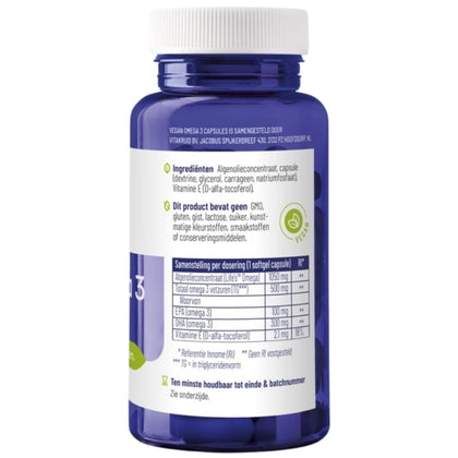 Vitakruid Vegan Omega-3 1000 TG Capsules