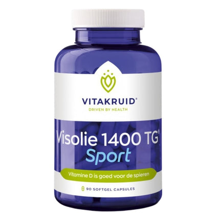 Vitakruid Visolie 1400 TG® Sport met D3 - 90st