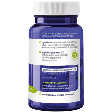 Vitakruid Vitamine D3 75 mcg / 3000 IE - 60pcs