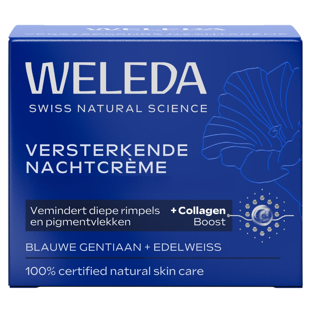 Weleda Blauwe Gentiaan & Edelweiss Versterkende Nachtcrème - 40ml