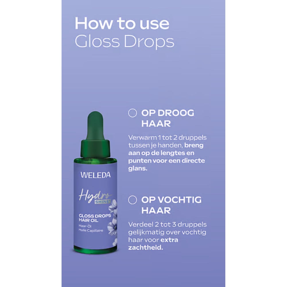 Weleda Hydro Shine Haarolie - 30ml