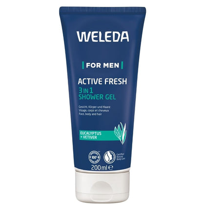 Weleda Men 3in1 Active Fresh Douchegel - 200ml