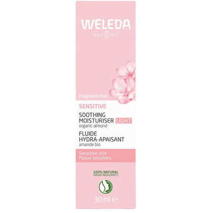 Weleda Sensitive Soothing Moisturiser Light - 30ml