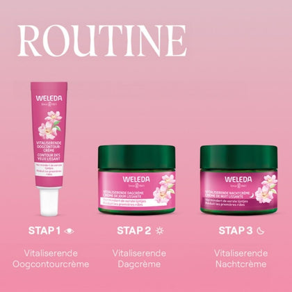 Weleda Wilde Rozen & Witte Thee Vitaliserende Dagcrème - 40ml