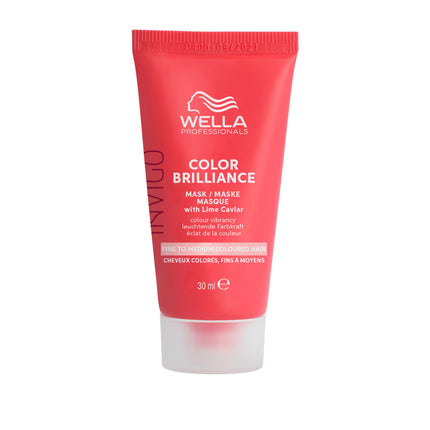 Wella Invigo Color Brilliance Masker Travelsize - fijn/normaal  - 30ml