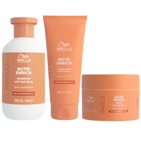 Wella Invigo Nutri Enrich Deep Nourishing de Luxe Set - 250+200+150ml