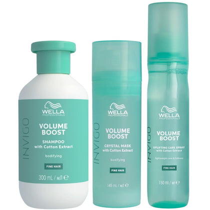 Wella Invigo Volume Boost Luxe Set - 300+150+145ml