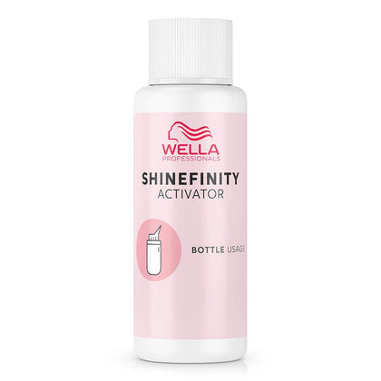 Wella Shinefinity Bottle usage Activator