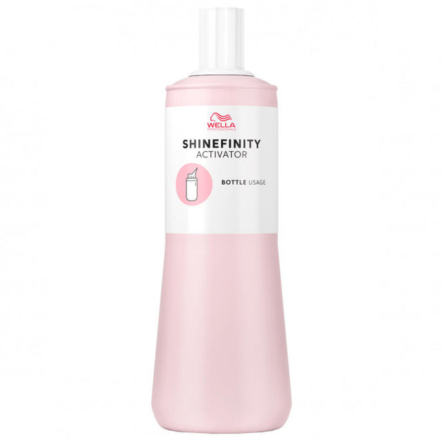 Wella Shinefinity Bottle usage Activator