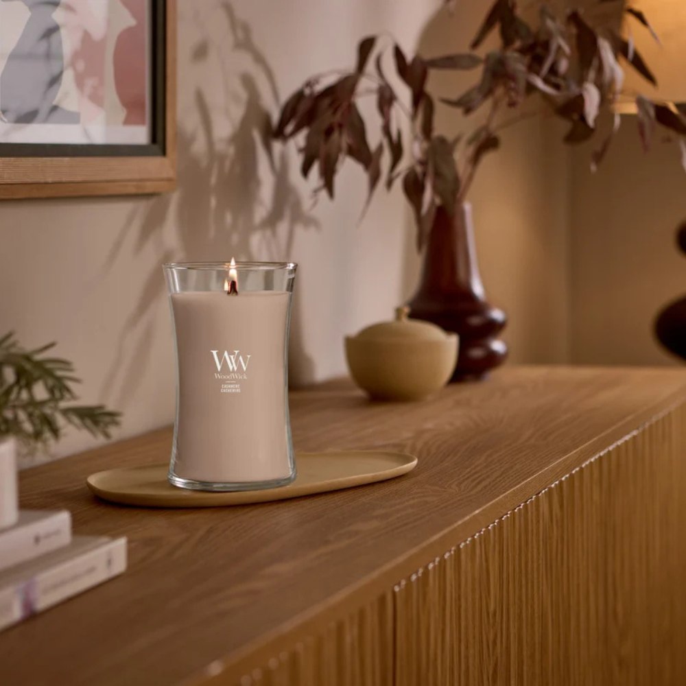 WoodWick Cashmere Large Candle - 611gr
