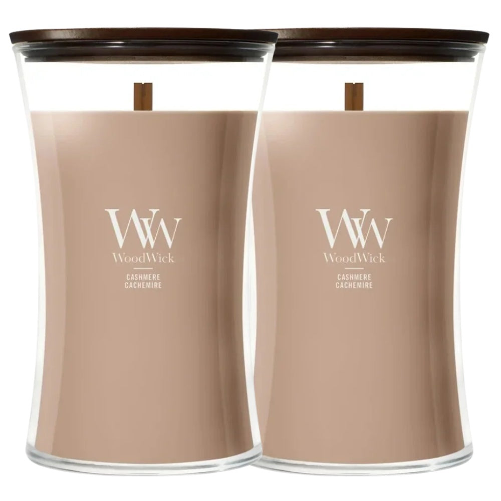 WoodWick Cashmere Large Candle - 611gr