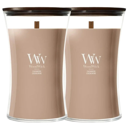 WoodWick Cashmere Large Candle - 611gr