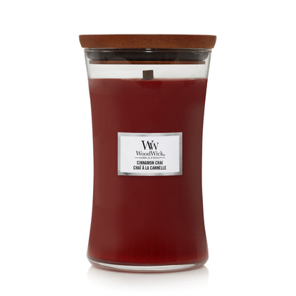 WoodWick Cinnamon Chai Large Candle - 611gr