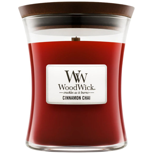 WoodWick Cinnamon Chai Medium Candle - 275gr