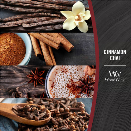 WoodWick Cinnamon Chai Mini Candle - 85gr