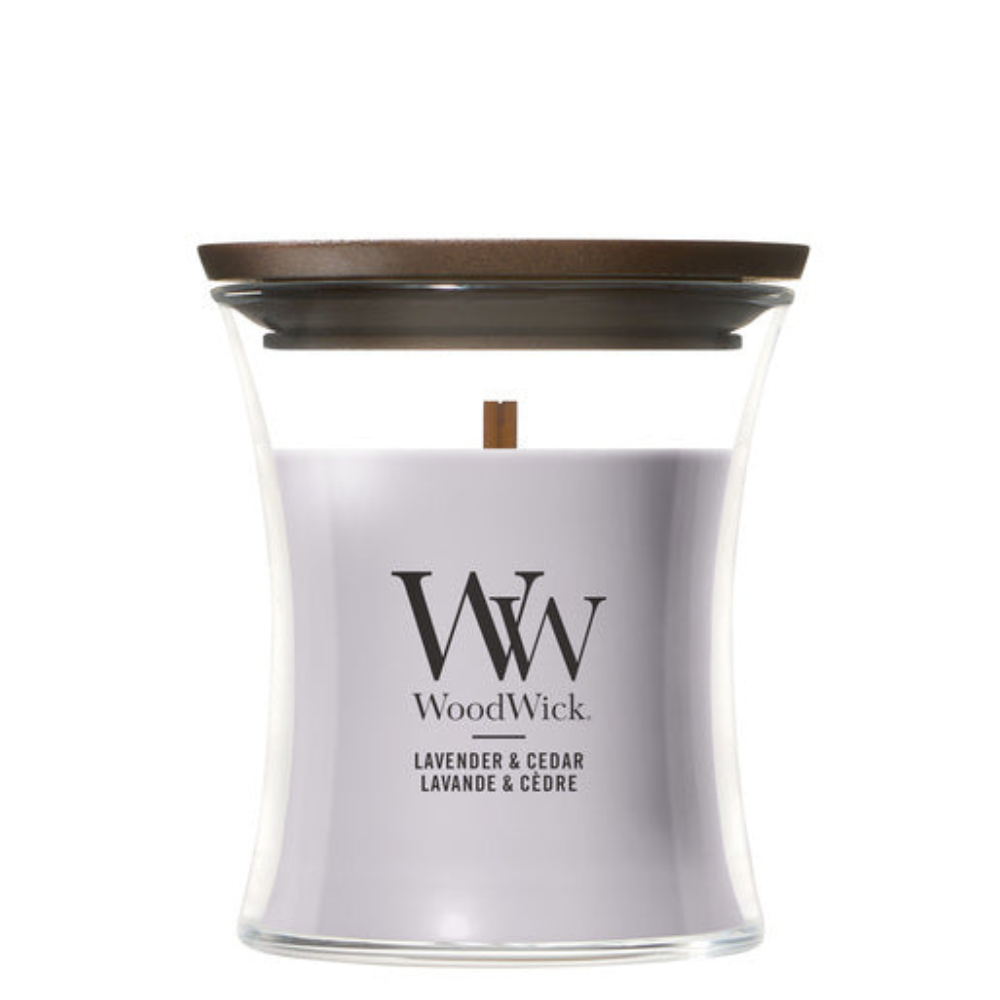 WoodWick Lavender & Cedar Mini Candle - 85gr