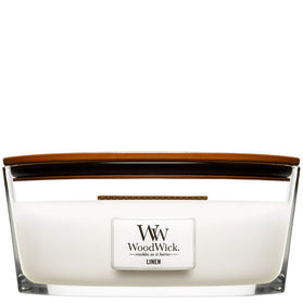 WoodWick Linen Ellipse Candle - 454gr