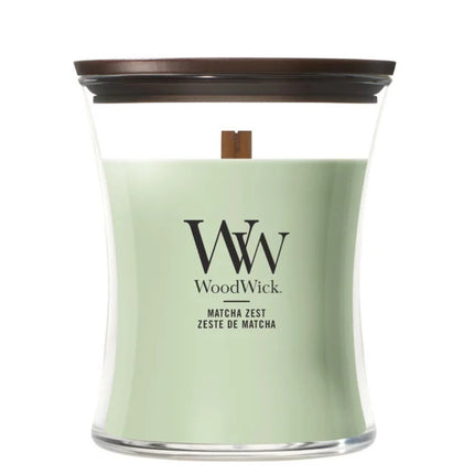 WoodWick Matcha Zest Medium Candle - 275gr