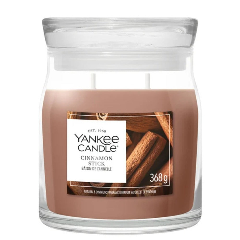 Yankee Candle Cinnamon Stick Signature Medium Jar - 368gr