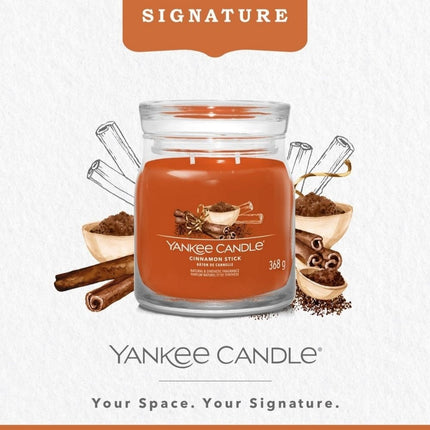 Yankee Candle Cinnamon Stick Signature Medium Jar - 368gr