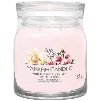 Yankee Candle Pink Cherry & Vanilla Signature Medium Jar - 368gr