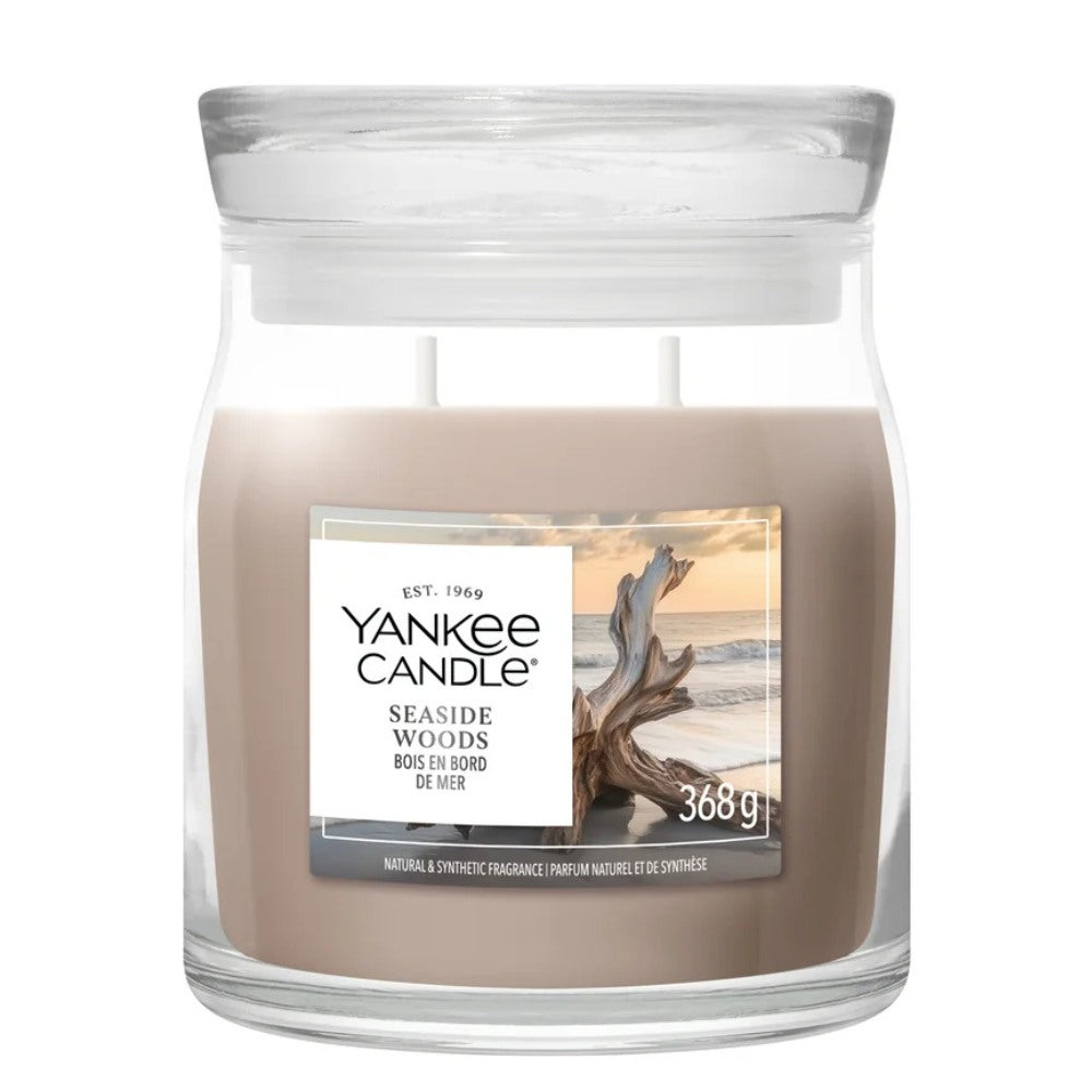 Yankee Candle Seaside Woods Medium Jar - 368gr