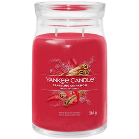 Yankee Candle Sparkling Cinnamon Signature Large Jar - 567gr
