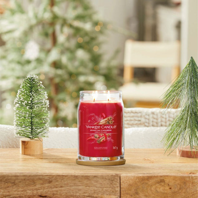 Yankee Candle Sparkling Cinnamon Signature Large Jar - 567gr