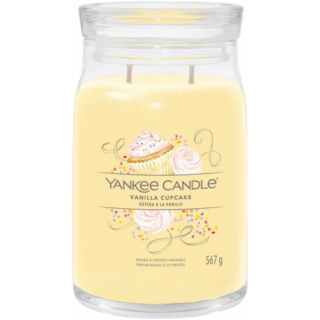 Yankee Candle Vanilla Cupcake Signature Large Jar - 567gr